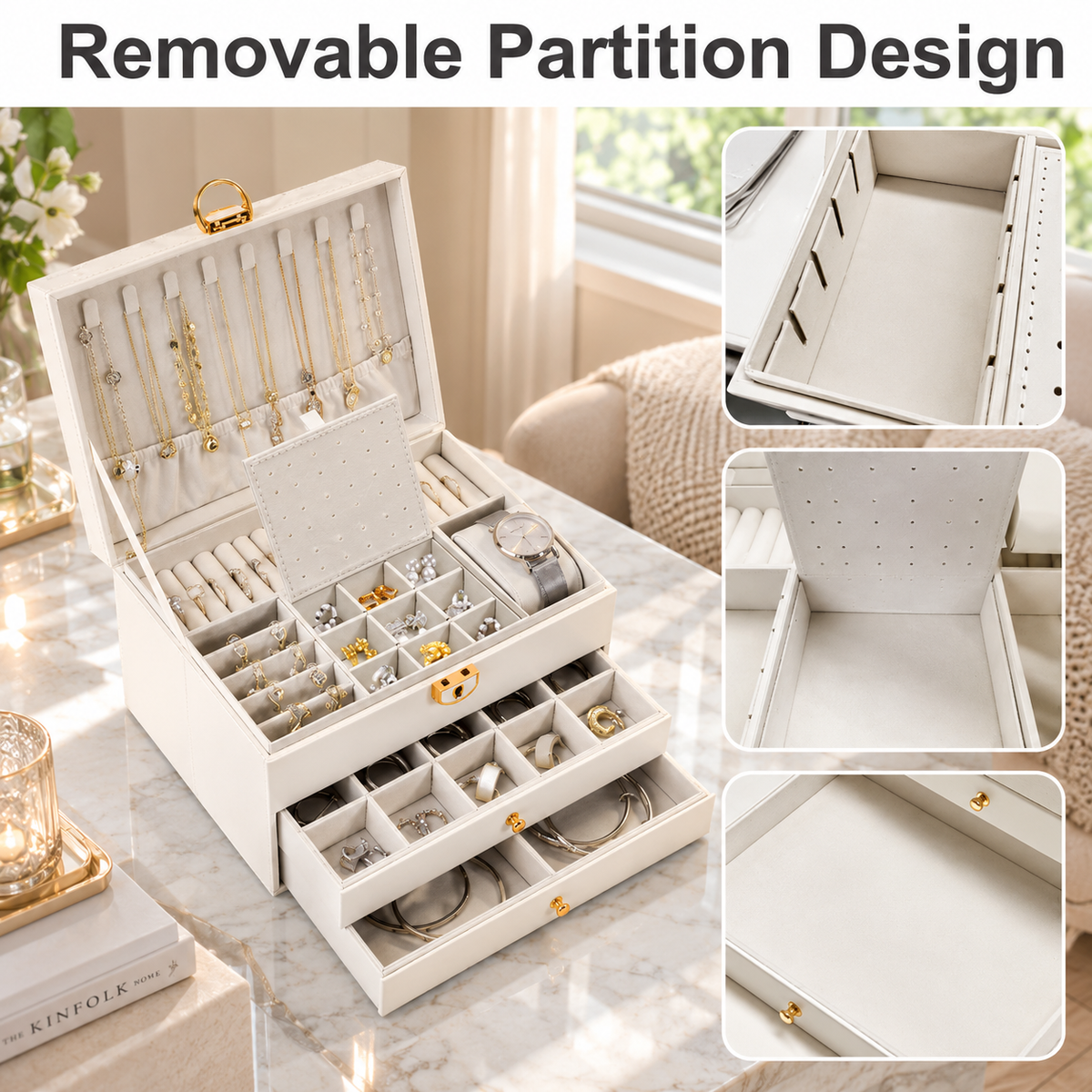Two-Layer Jewelry Organizer
