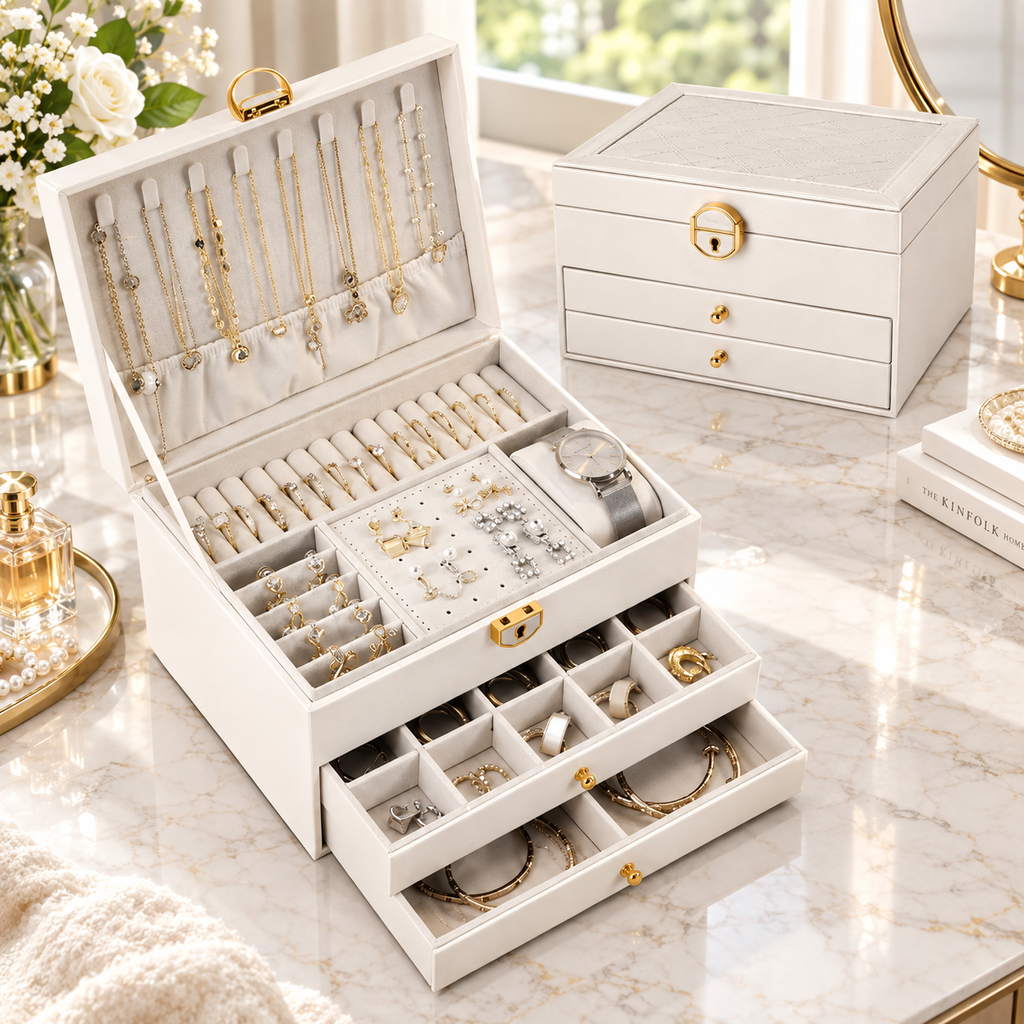 Two-Layer Jewelry Organizer