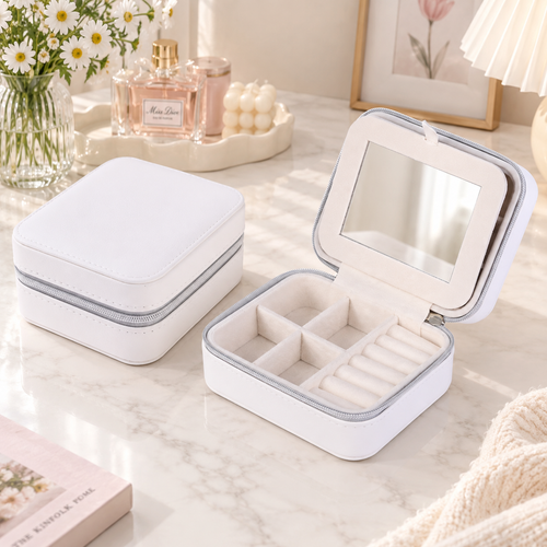 Compact Travel Jewelry Case