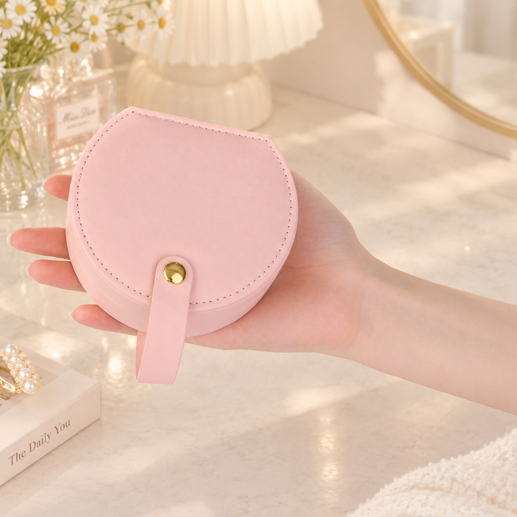 Mini Leather Jewelry Box
