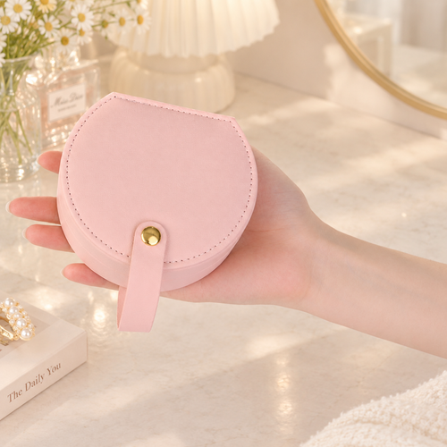 Mini Leather Jewelry Box